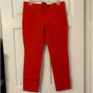 Banana Republic Sloan Red‎ Orange Color Pants| Size 6